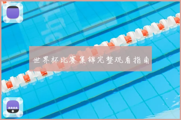 世界杯比赛集锦完整观看指南